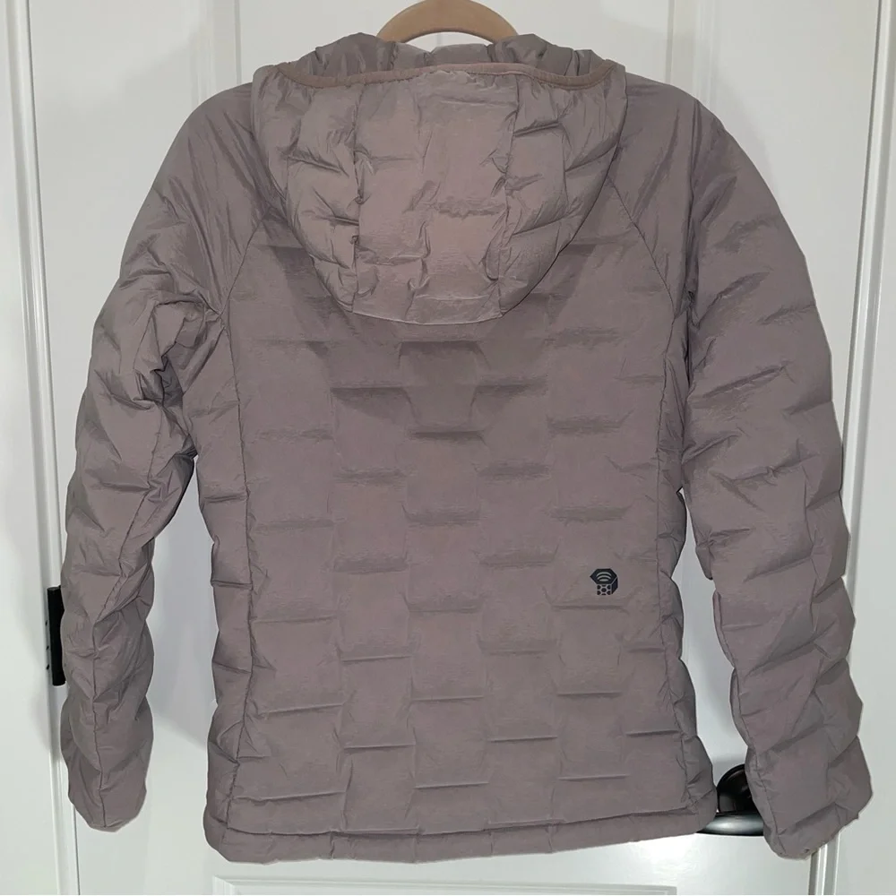 Mountain Hardwear Women's Hooded Puffer Jacket - Dusty Mauve - Picture 2 of 13